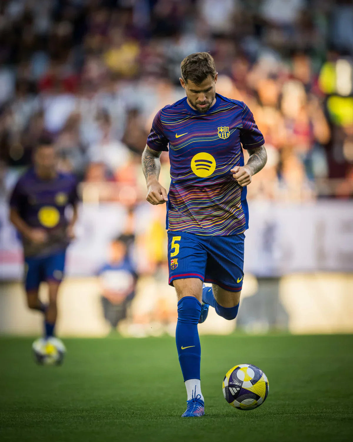 Trikot Barcelona 25/26 vor dem Spiel
