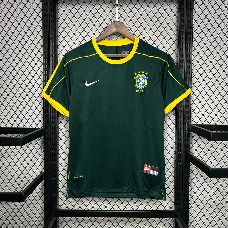 Jersey Brazil Goalkeeper Retro 1997/98 Green