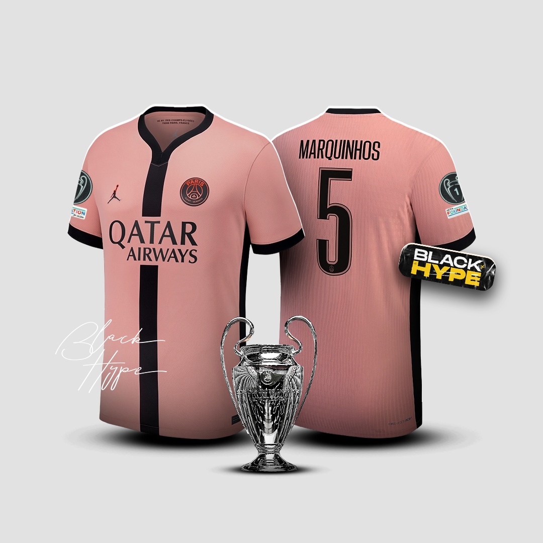Jersey Marquinhos PSG 24/25 Third - Champions League