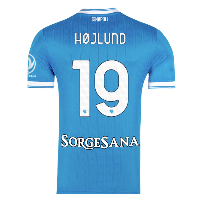 Jersey Napoli 25/26 Home #19 Højlund