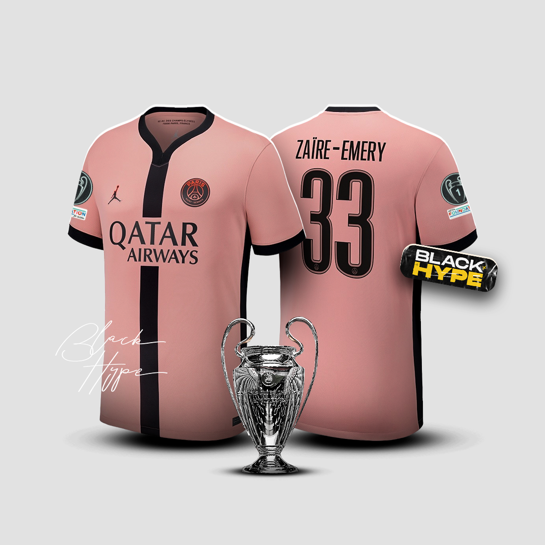 Jersey Zaire Emery PSG 24/25 Third - Champions League