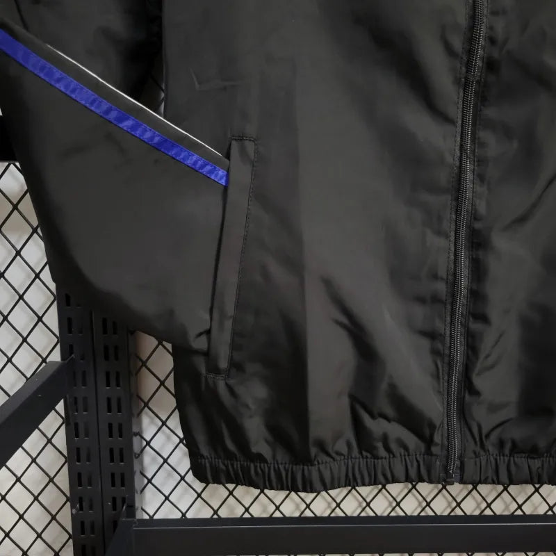 Windbreaker Benfica 24/25 - Preto e Vermelho