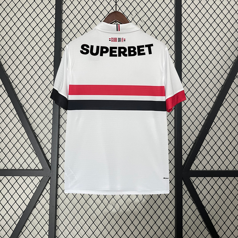 Jersey 2024∕25 sao paulo home+All sponsors