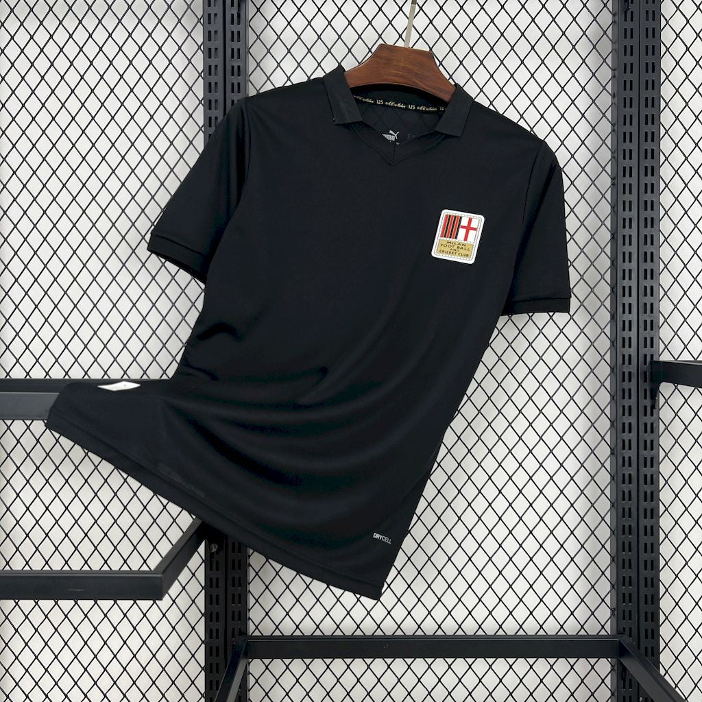 Jersey AC Milan 24/25 125th Black Goalkeeper Retro