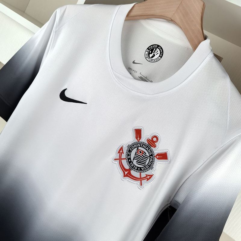 Jersey do Corinthians I 24/25 – Preto e Branco 
