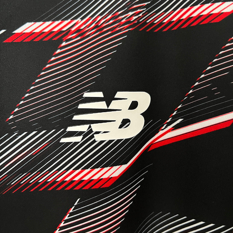 Jersey do São Paulo Pre Jogo 24/25 - Preto 