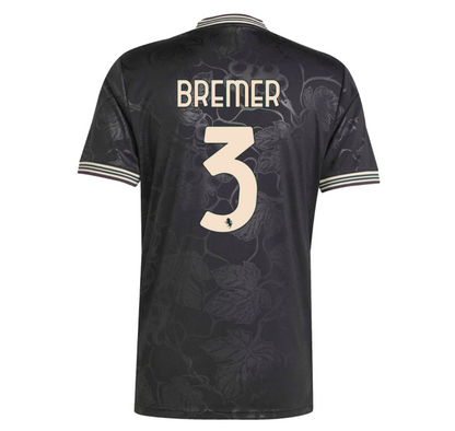Trikot Juventus 25/26 Auswärtstrikot Nr. 3 Bremer 