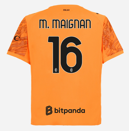 Jersey Milan 25/26 Goalkeeper #16 M. MAIGNAN