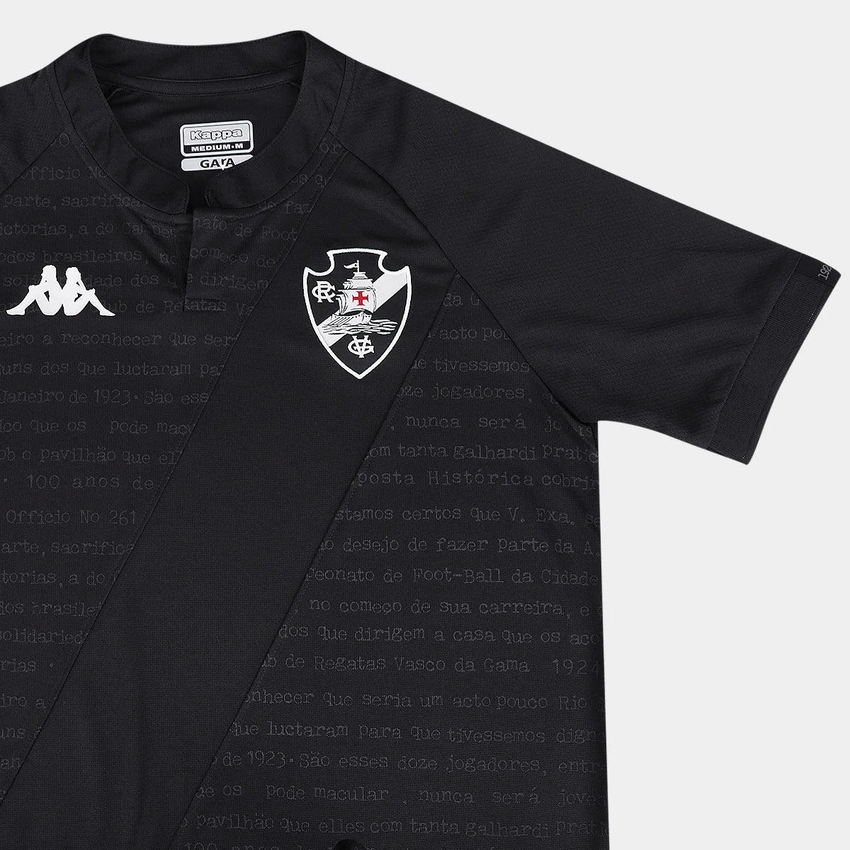 Jersey Vasco III 24/25 s/n° Kombat Jogador Kappa Masculina - Preto