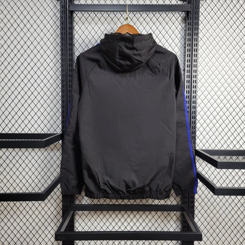 Windbreaker Adidas 24/25 - Preto e Vermelho