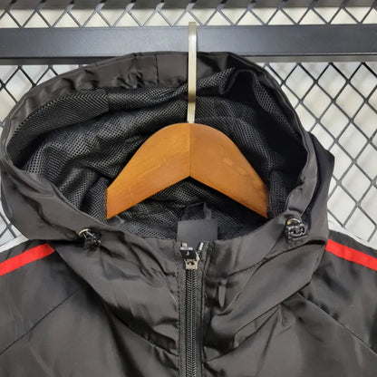 Windbreaker São Paulo 24/25 - Preto e Vermelho